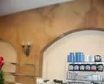Beauty Salon Walls Faux Finish